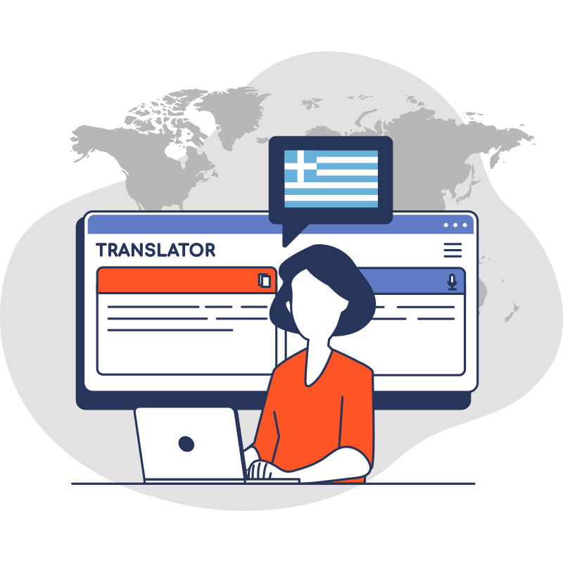 Translation into Greek for CustomerModules